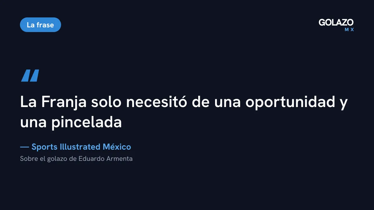Cita de Sports Illustrated México sobre el empate del Puebla: solo necesitó una oportunidad y una pincelada