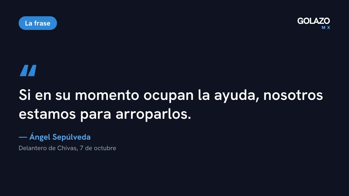 Cita de Ángel Sepúlveda en apoyo a Rangel: si en su momento ocupan la ayuda, nosotros estamos para arroparlos